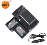 DSTE BP-727F Replacement Battery or Charger for Canon R506 BP-709 HF R300