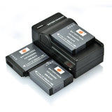 DSTE DMW-BLH7E 1000mAh Battery orCharger for Panasonic DMC-GM1 GM5 GF7 GM1K