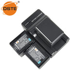 DSTE BP-727F Replacement Battery or Charger for Canon R506 BP-709 HF R300