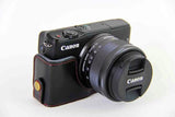 Leather Half Case for Canon EOS M10 / M100 (version 2)