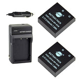 DSTE BP-DC8 Replacement Battery and Charger for Leica X1 X2 MINI-M X-VARIO Camera