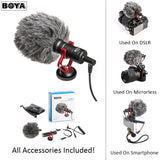 BOYA BY-MM1 Shotgun Video Microphone for Camera and Smart Phone