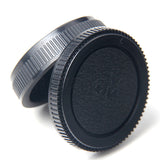 Body and Rear Lens Cover Cap For Olympus OM 4/3