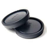 Body and Rear Lens Cover Cap for Sony E-Mount