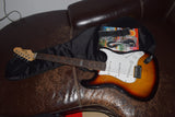 ARM Customize Fender Stratocaster  Electric Guitar (Sunburst Black Color)