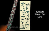 Tree of Life Guitar Carved Fretboard DIY Sticker