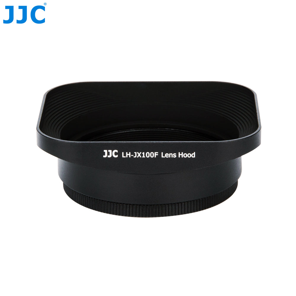JJC LH-JX100F Square Lens hood for Fujifilm X100, X100S, X100T, X100F and X70 cameras (Black)