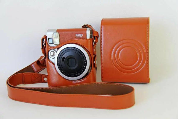 Leather Case Holster Set for Fujifilm Instax Mini 90 Rock N' Shop