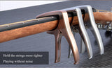AROMA AC-21 Guitar Capo Pin Puller Metal Alloy Versatile Guitar Capo