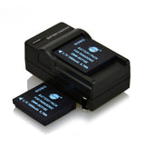 DSTE DMW-BCF10E Replacement Battery or Charger for Panasonic DMC-FX500 DMC-FX580 DMC-FS25