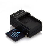DSTE DMW-BCF10E Replacement Battery or Charger for Panasonic DMC-FX500 DMC-FX580 DMC-FS25