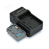 DSTE NP-FP50 Replacement Battery or Charger for Sony DCR-HC30 40 43E 65 85 94E 96 DCR-SR30 60E 70E 80E as NP-FP30 NP-FP60 NP-FP70 NP-FP90 NP-FP51 NP-FP71 NP-FP91