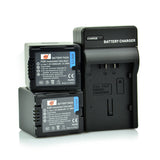 DSTE CGA-DU21 2,900mAh Battery or Charger for Panasonic VW-VBD210 GS500 GS27