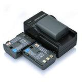DSTE NB-2LH NB2LH 1,900mAh Battery or Charger for Canon EOS 350D 400D