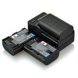 DSTE LP-E6 Replacement Battery or Charger for Canon 5D2 5D3 7D 60D