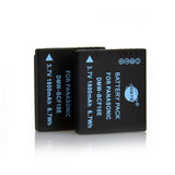 DSTE DMW-BCF10E Replacement Battery or Charger for Panasonic DMC-FX500 DMC-FX580 DMC-FS25