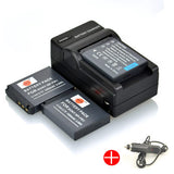 DSTE NP-FR1 1,600mAh Battery and Charger For Sony P200 P100 T30S T50