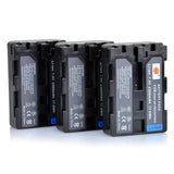 DSTE NP-FM50 FM55H Replacement Battery or Charger for Sony CCD-FRV DCR-PC DCR-TRV DCR-DVD DSR-PDX GV HVL Series Camera as NP-FM30 NP-FM51 QM50 QM51 FM55H