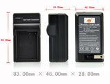 DSTE DMW-BCF10E Replacement Battery or Charger for Panasonic DMC-FX500 DMC-FX580 DMC-FS25