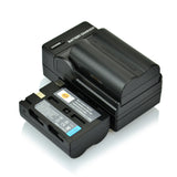 DSTE NP-400 D-LI50 K10B 2,300mAh Battery and Charger for Minolta Samsung