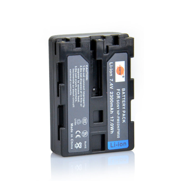 DSTE NP-FM50 FM55H Replacement Battery or Charger for Sony CCD-FRV DCR-PC DCR-TRV DCR-DVD DSR-PDX GV HVL Series Camera as NP-FM30 NP-FM51 QM50 QM51 FM55H