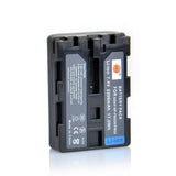 DSTE NP-FM50 FM55H Replacement Battery or Charger for Sony CCD-FRV DCR-PC DCR-TRV DCR-DVD DSR-PDX GV HVL Series Camera as NP-FM30 NP-FM51 QM50 QM51 FM55H