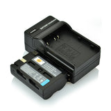 DSTE NP-400 D-LI50 K10B 2,300mAh Battery and Charger for Minolta Samsung