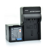 DSTE CGA-DU21 2,900mAh Battery or Charger for Panasonic VW-VBD210 GS500 GS27