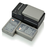 DSTE BLN-1 Replacement Battery or Charger for Olympus E-M5 EP5 E-M1