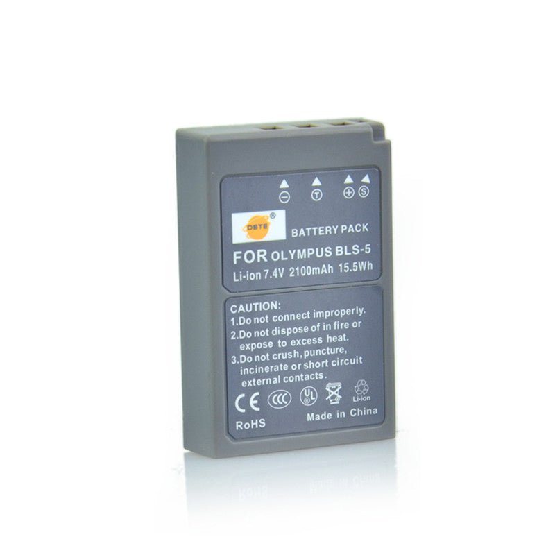 DSTE BLS-5 Replacement Battery or Charger For Olympus E-M10 EPL1S
