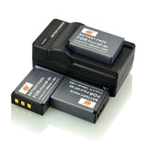 DSTE NP-85 Replacement Battery or Charger For Fujifilm SL1000 SL305 CB170 HDV-Z60