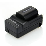 DSTE NP-FM50 FM55H Replacement Battery or Charger for Sony CCD-FRV DCR-PC DCR-TRV DCR-DVD DSR-PDX GV HVL Series Camera as NP-FM30 NP-FM51 QM50 QM51 FM55H