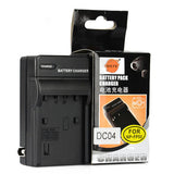DSTE NP-FP50 Replacement Battery or Charger for Sony DCR-HC30 40 43E 65 85 94E 96 DCR-SR30 60E 70E 80E as NP-FP30 NP-FP60 NP-FP70 NP-FP90 NP-FP51 NP-FP71 NP-FP91