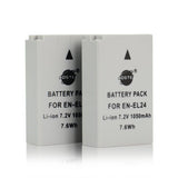 DSTE EN-EL24 1,050mAh Battery and Charger For Nikon 1 J5