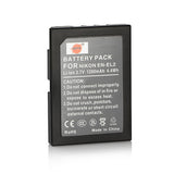 DSTE EN-EL2 Replacement Battery or Charger For Nikon COOLPIX 2500 3500