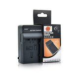 DSTE CGA-DU21 2,900mAh Battery or Charger for Panasonic VW-VBD210 GS500 GS27