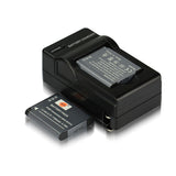 DSTE DMW-BCN10 Replacement Battery or Charger for DMC-LF1 BP-DC14, BP-DC14-E, BP-DC14-U
