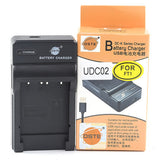 DSTE NP-FR1 1,600mAh Battery and Charger For Sony P200 P100 T30S T50