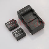 SJ4000 Battery(2-Pack)+Dual Charger for SJCAM SJ5000 SJ6000 action HD sport camera 3.7V 900mAh