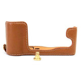 Leather Half Case for FujiFilm X-A3 X-A10