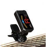 Aroma AT-100 Portable Black Clip-on Electric Tuner Universal