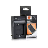 DSTE DMW-BCN10 Replacement Battery or Charger for DMC-LF1 BP-DC14, BP-DC14-E, BP-DC14-U