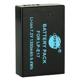 DSTE Replacement LP-E17 Battery or Charger for Canon EOS M3 750D 760D T6i T6s 8000D Kiss X8i