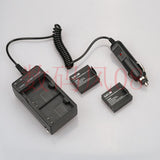 SJ4000 Battery(2-Pack)+Dual Charger for SJCAM SJ5000 SJ6000 action HD sport camera 3.7V 900mAh
