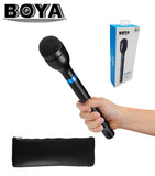 BOYA BY-HM100 Handheld Dynamic Microphone For Interview & News Gathering