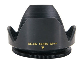 DC-SN Flower Shape Lens Hood Screw Mount For Nikon Canon