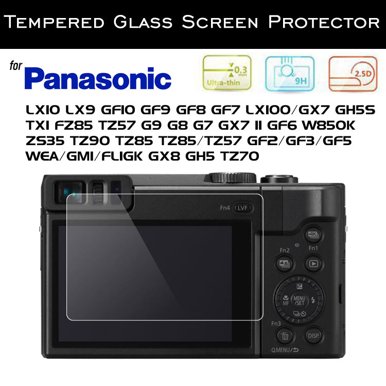 Tempered Glass Screen Protector for Panasonic Lumix
