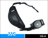 JJC HS-A Leather Hand Grip Strap with Grip Wheel