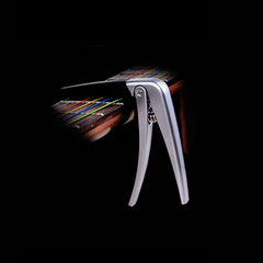 AROMA AC-01N Zinc Alloy Guitar Capo Silicone Cushion Electric Acoustic Guitar Capo