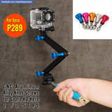 CNC Aluminum Alloy Knob Screws for Gopro HD Hero 2 /3 ST45